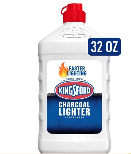 Kingsford Odorless Charcoal Lighter Fluid, 32 Oz.