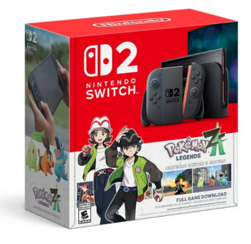 Nintendo Switch 2 Console with Pokémon: Legends Z-A Bundle