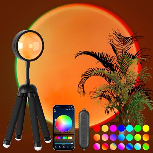 Sunset Lamp Projector with APP Control