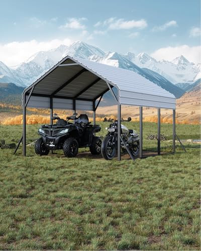 Steel Carport Shelter for Vehicles and Boats