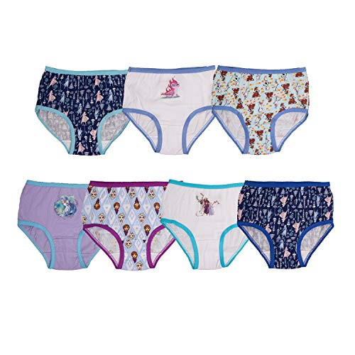 Disney Little Girls' Frozen 7-Pack Underwear