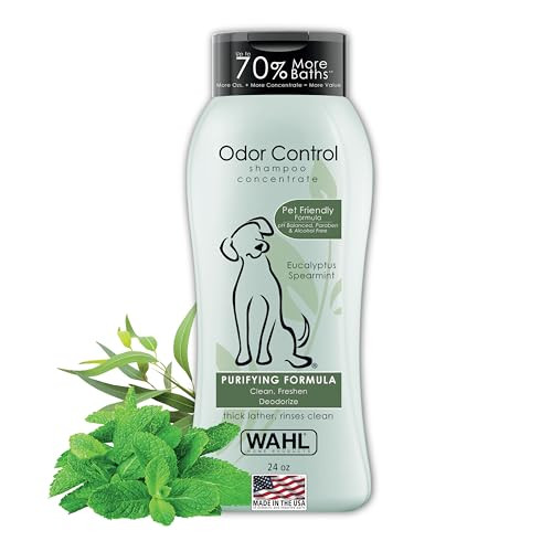 Wahl Odor Control Pet Shampoo, 24 Oz.
