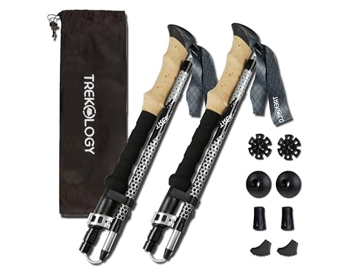 Trekology Trek-Z Collapsible Hiking/Trekking Poles