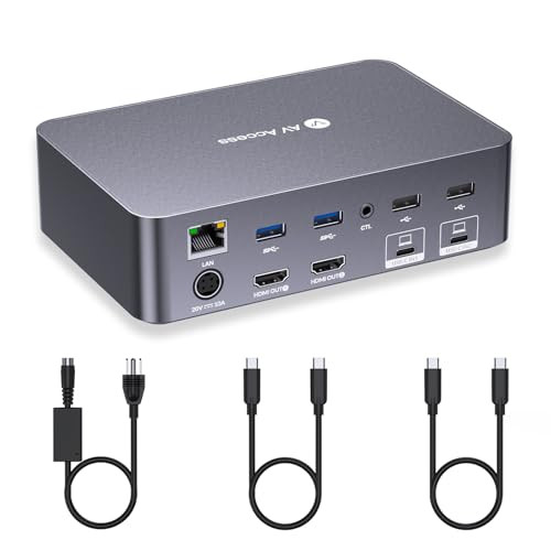 AV Access 4K KVM Switch and Docking Station