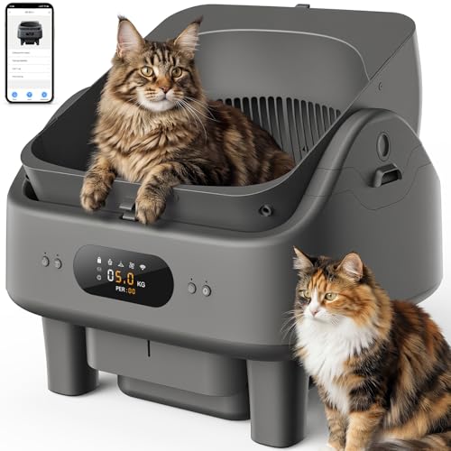 Smart Automatic Self Cleaning Cat Litter Box Deal
