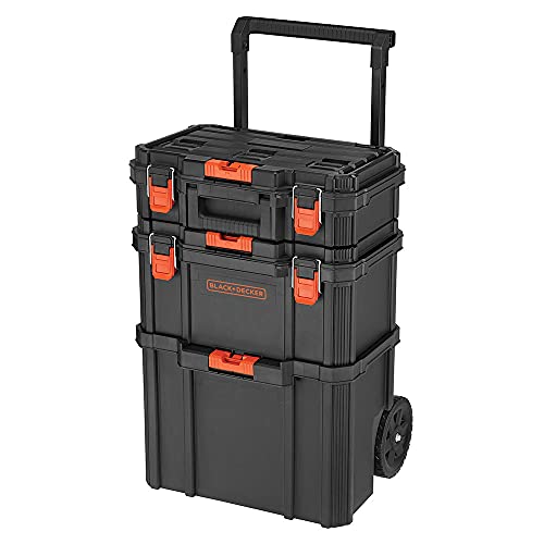 BLACK+DECKER Stackable Storage System 3-Pc Set