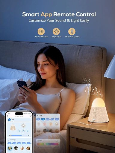 Vanzon Baby Sound Machine with Smart App Control