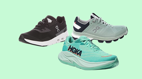 On and Hoka Running Shoes