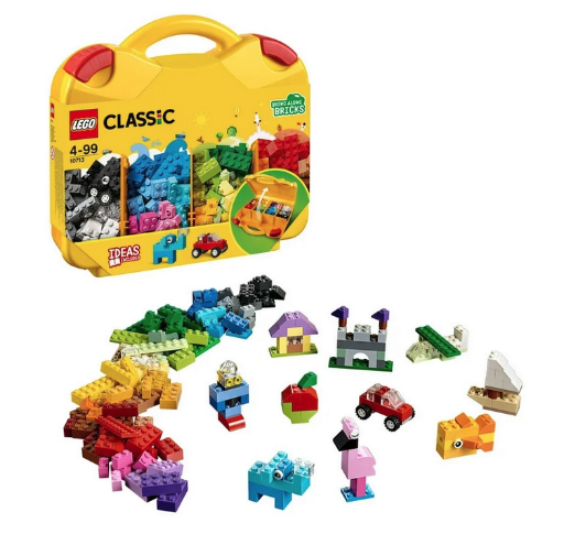 LEGO Classic Creative Suitcase, 213 Pcs.