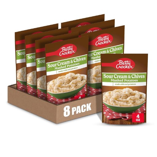 Betty Crocker Sour Cream & Chives Mashed Potatoes 8-Count