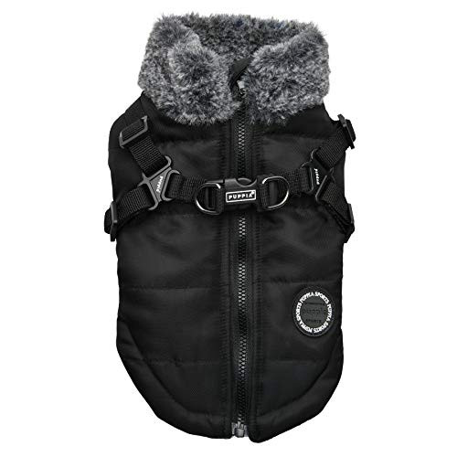 Puppia Donavan Winter Dog Coat with Integrated Harness
