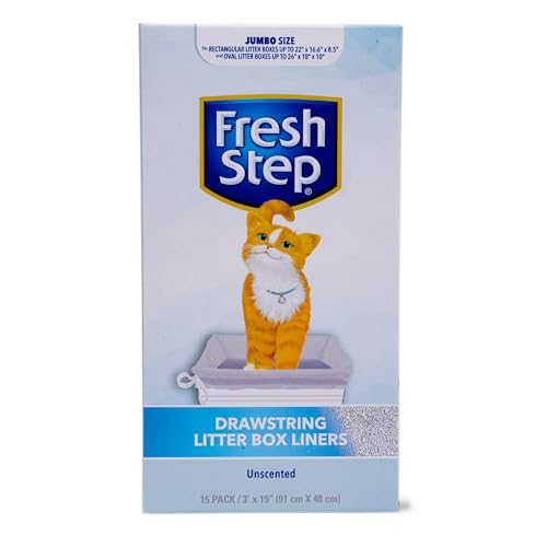Fresh Step Jumbo Drawstring Cat Litter Box Liners Deal