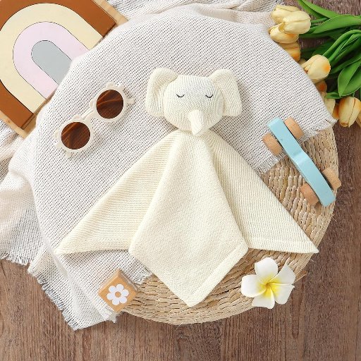 Elephant Security Blanket for Babies
