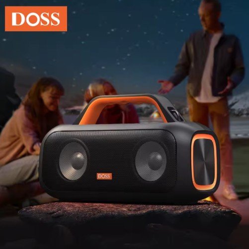 DOSS Outdoor Portable Speaker with Powerful Stereo and Bass Sound