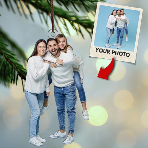 Acrylic Photo Cutout Ornament