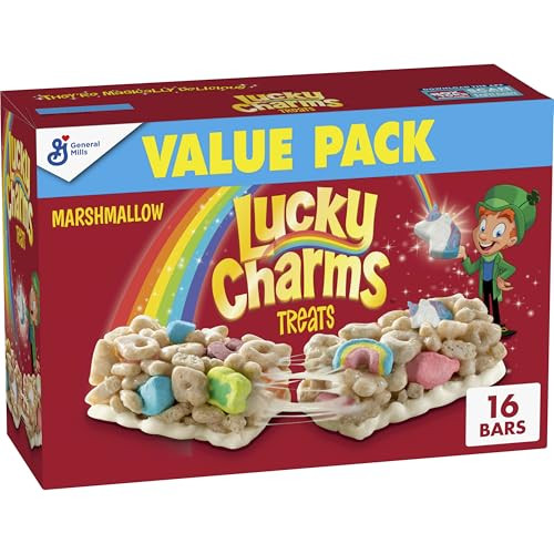 Lucky Charms Breakfast Cereal Treat Bars