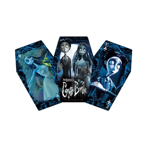 Aquarius Corpse Bride Shaped Premium Playing Cards