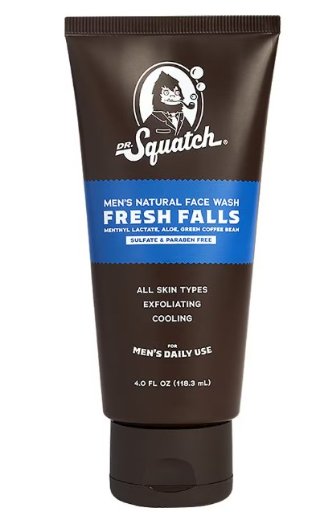 Dr. Squatch Men's Natural Face Wash