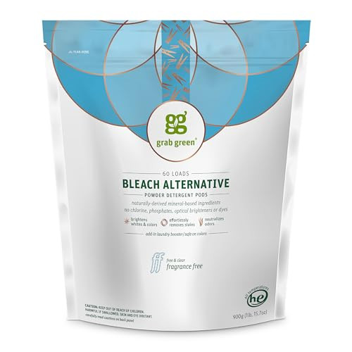 Grab Green Bleach Alternative Pods, 60 Count