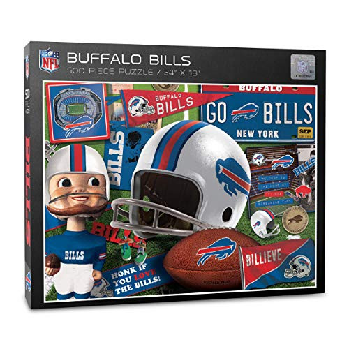 YouTheFan NFL Buffalo Bills Retro Series Puzzle