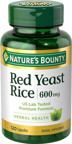 Nature's Bounty Red Yeast Rice 600mg (120-Count)