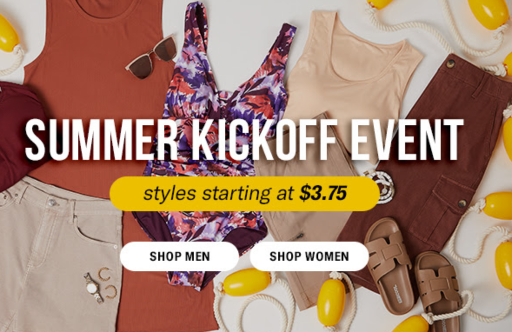 Summer Kickoff Sale