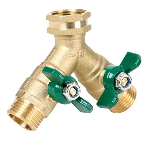 STYDDI Garden Hose Brass Splitter