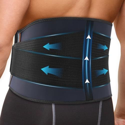 Adjustable Lumbar Support Back Brace/Belt with Posture Corrector