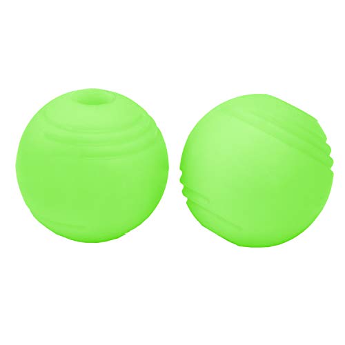 Chew King by Mammoth Glowing Fetch Ball 2-Pack 3" Deal