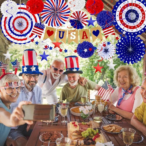 26 PCS 4th of July Decorations