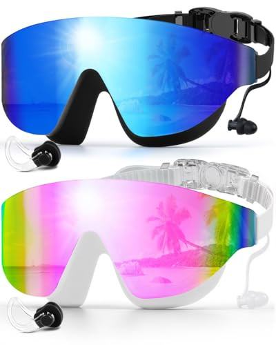 Zoomsnail Anti-Fog Swim Goggles 2-Pack