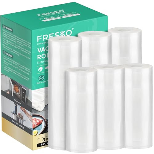 Vacuum Sealer Bags 6 Rolls