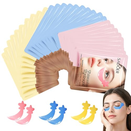 Tri-Color Star Under Eye Patches