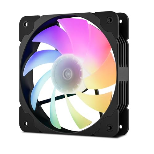 Vetroo SA-140 Black 140mm ARGB PWM PC Cooling Fans