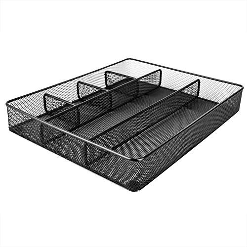 4-Pack Amazon Basics Mesh Drawer Organizer
