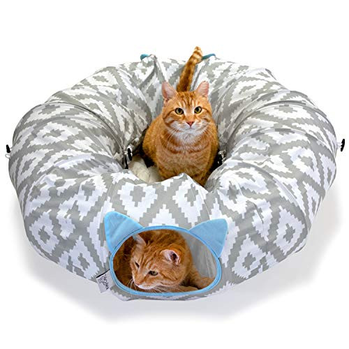 Kitty City Large Cat Tunnel Bed