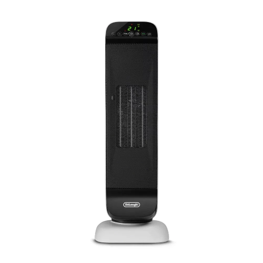 DeLonghi Ceramic Digital Oscillating Tower Heater Fan