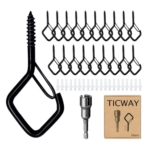 Q-Hanger Hooks for String Lights and Decorations