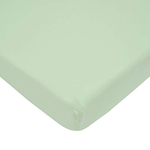 American Baby Company Natural Cotton Fitted Mini Crib Sheet
