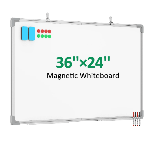 Large White Dry Erase Magnetic Board