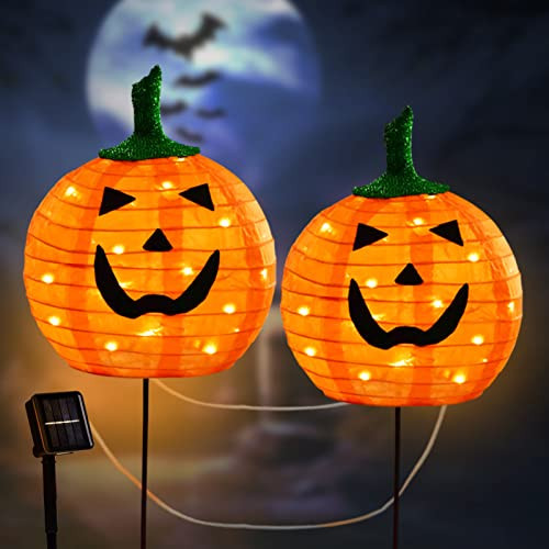 Halloween Large Pumpkin Pathway Lights