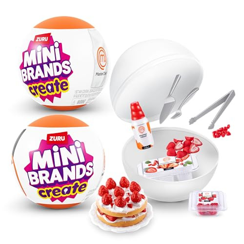 2-Pack Mini Brands Master Chef DIY Resin Play Mini Toys