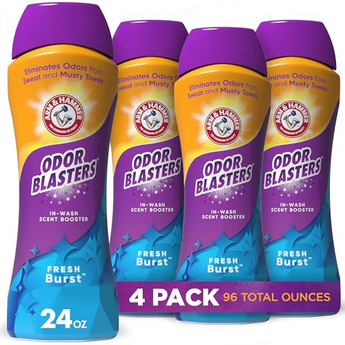 4-Pack 24-Oz Arm & Hammer Odor Blaster In-Wash Scent Booster