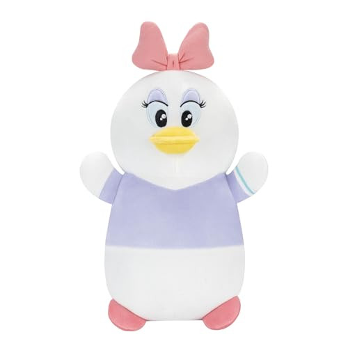 10" Squishmallows Disney Daisy Duck HugMees Plush Toy