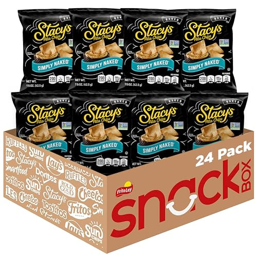 Stacy’s Simply Naked Pita Chips 24-Pack