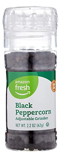 Amazon Fresh 2.2-Ounce Black Pepper Grinder