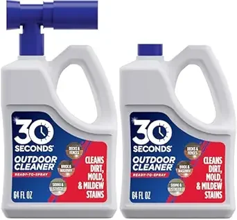 30 Seconds Outdoor Cleaner 2-Pack with Sprayer