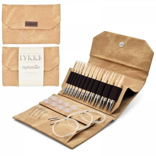 Lykke Interchangeable Knitting Needles Set, 5 Inch