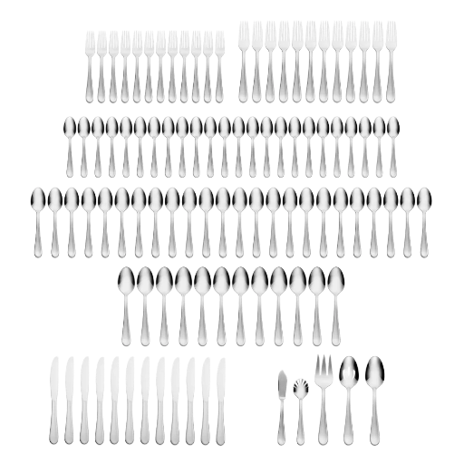 Hampton Forge 101 Piece Argent Orfevres Nova Flatware Set
