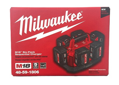 Milwaukee M18 Six Pack Sequential Charger